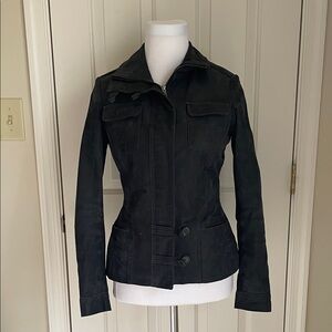 Danier Black Leather Tailored Women’s Jacket